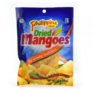 Dried mangoes.