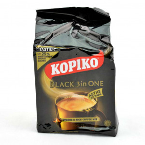 Kopiko  instant coffee, 10 pouches per bag.
